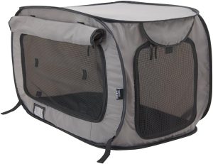 SportPet Foldable Travel Cat Carrier With Waterproof Bed